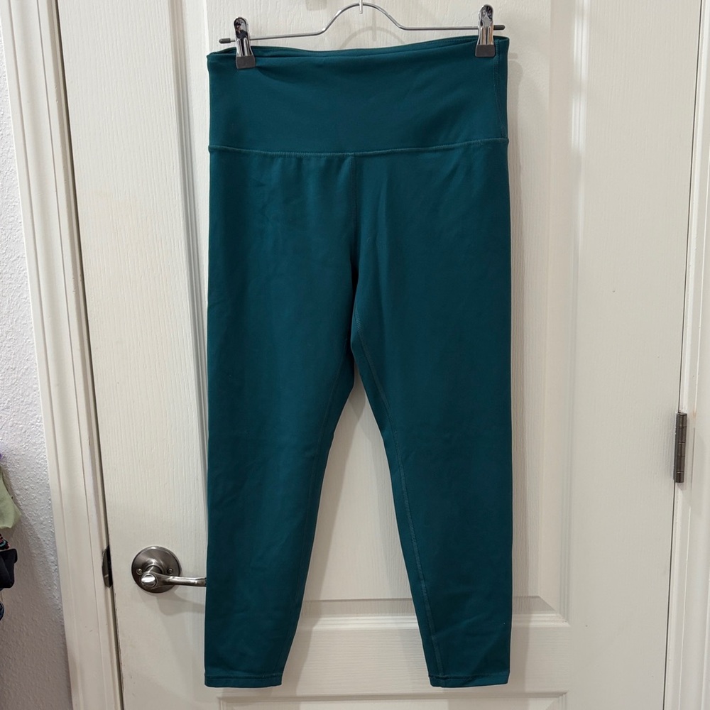 Zobha Deep Teal Performance Leggings